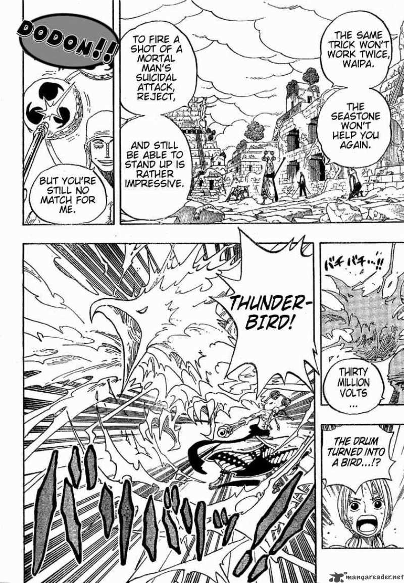 One Piece Chapter 276 page 6 - Chapter 276: Shandia Rhythm