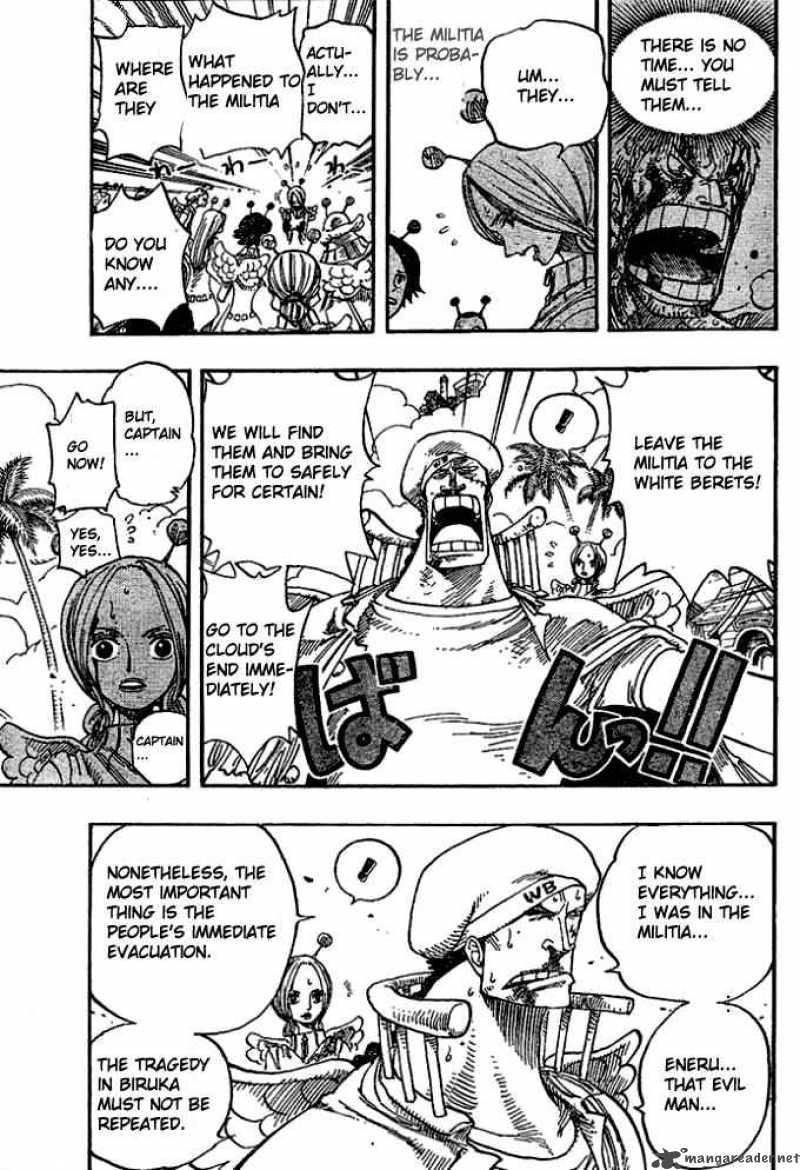 One Piece Chapter 279 page 3 - Chapter 279: Pirate Luffy vs. God Enel