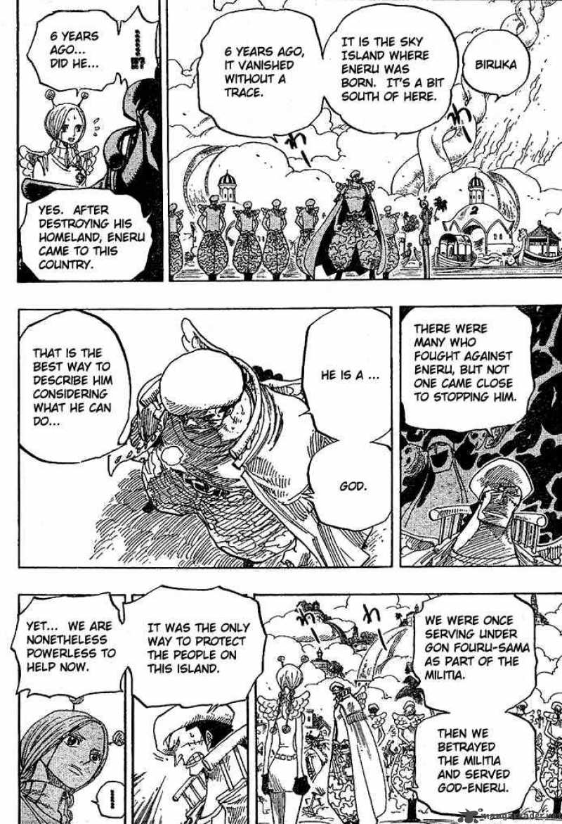 One Piece Chapter 279 page 4 - Chapter 279: Pirate Luffy vs. God Enel