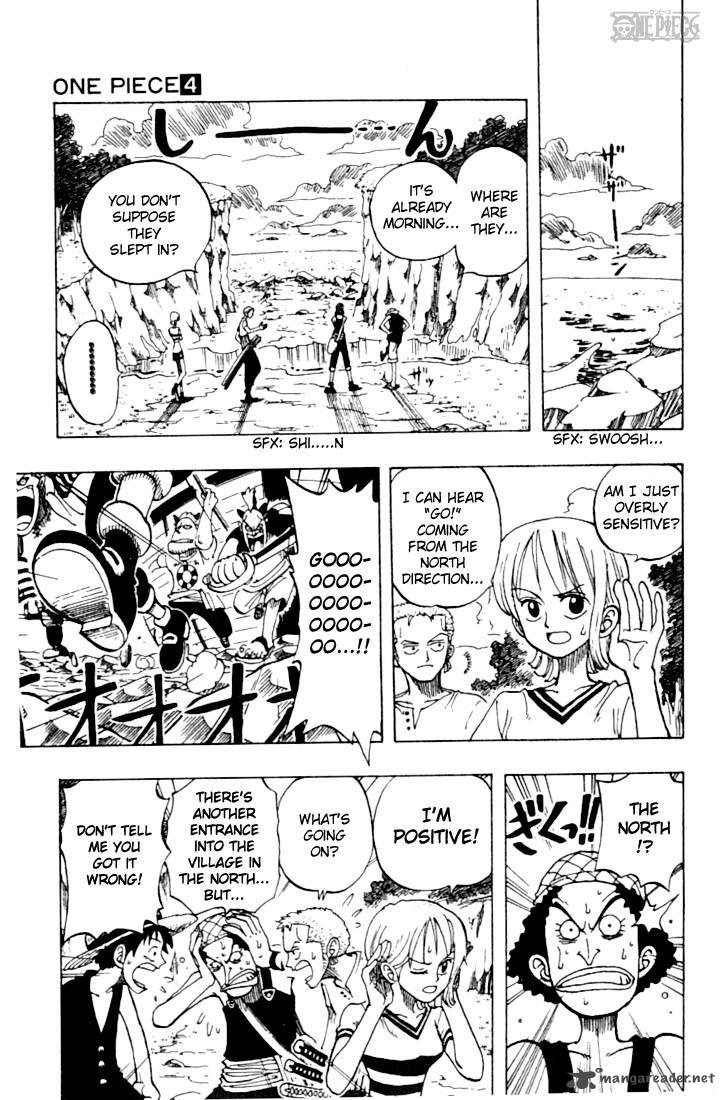 One Piece Chapter 28 page 14 - Chapter 28: Crescent Moon