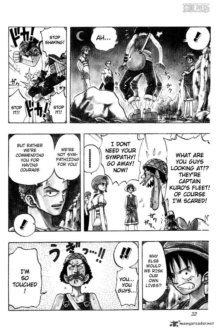 One Piece Chapter 28 page 3 - Chapter 28: Crescent Moon