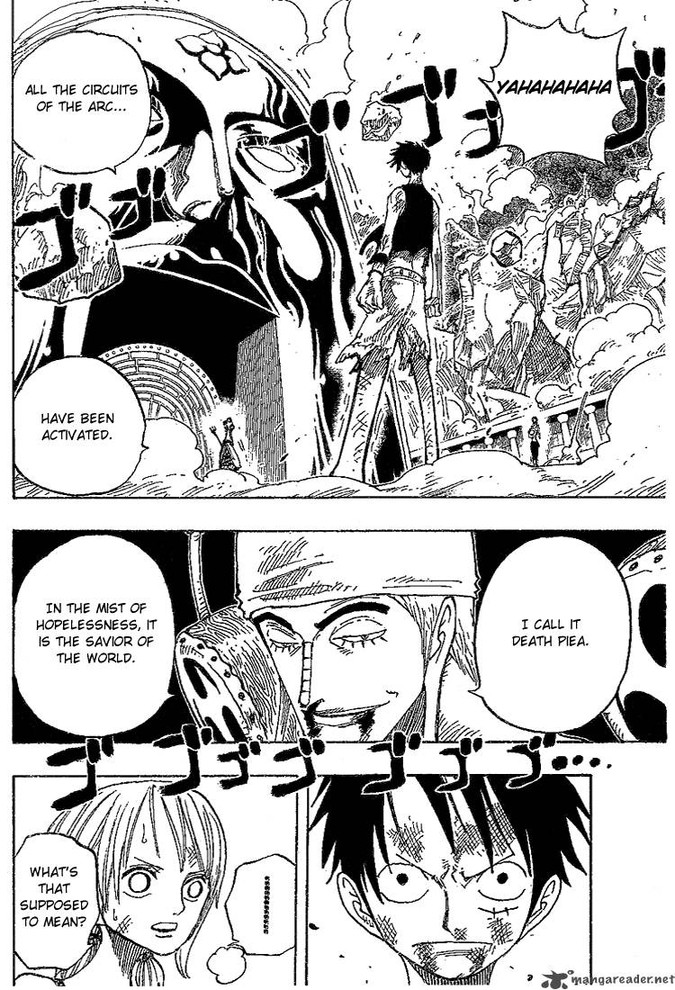 One Piece Chapter 281 page 4 - Chapter 281: Deathpiea