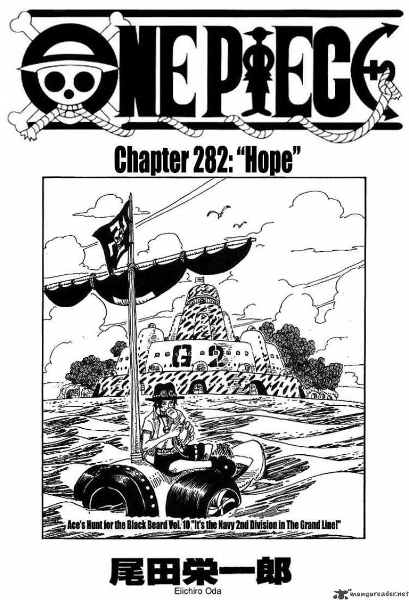 One Piece Chapter 282 page 1 - Chapter 282: Desire