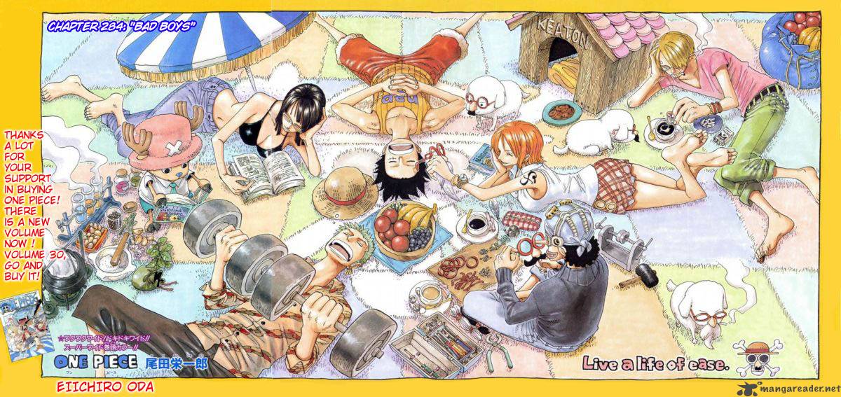 One Piece Chapter 284 page 1 - Chapter 284: Sorry
