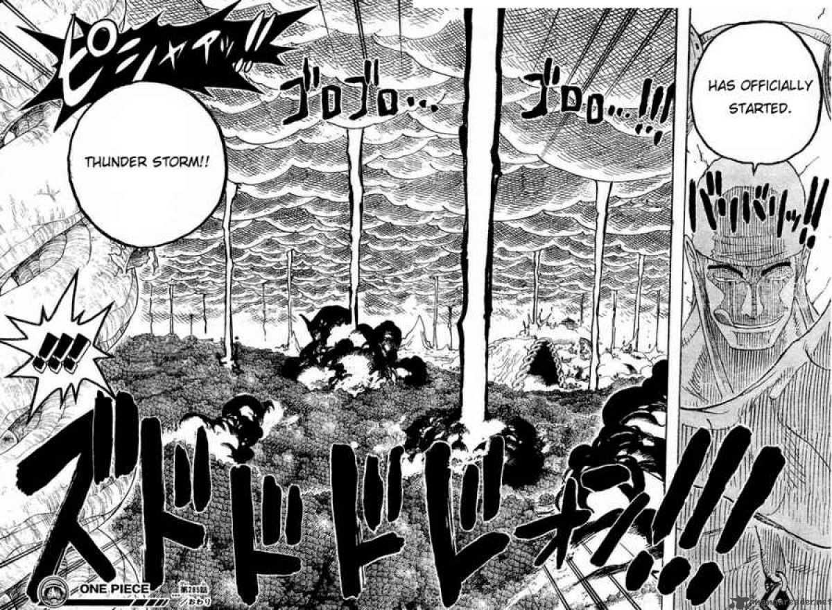 One Piece Chapter 285 page 18 - Chapter 285: Capriccio
