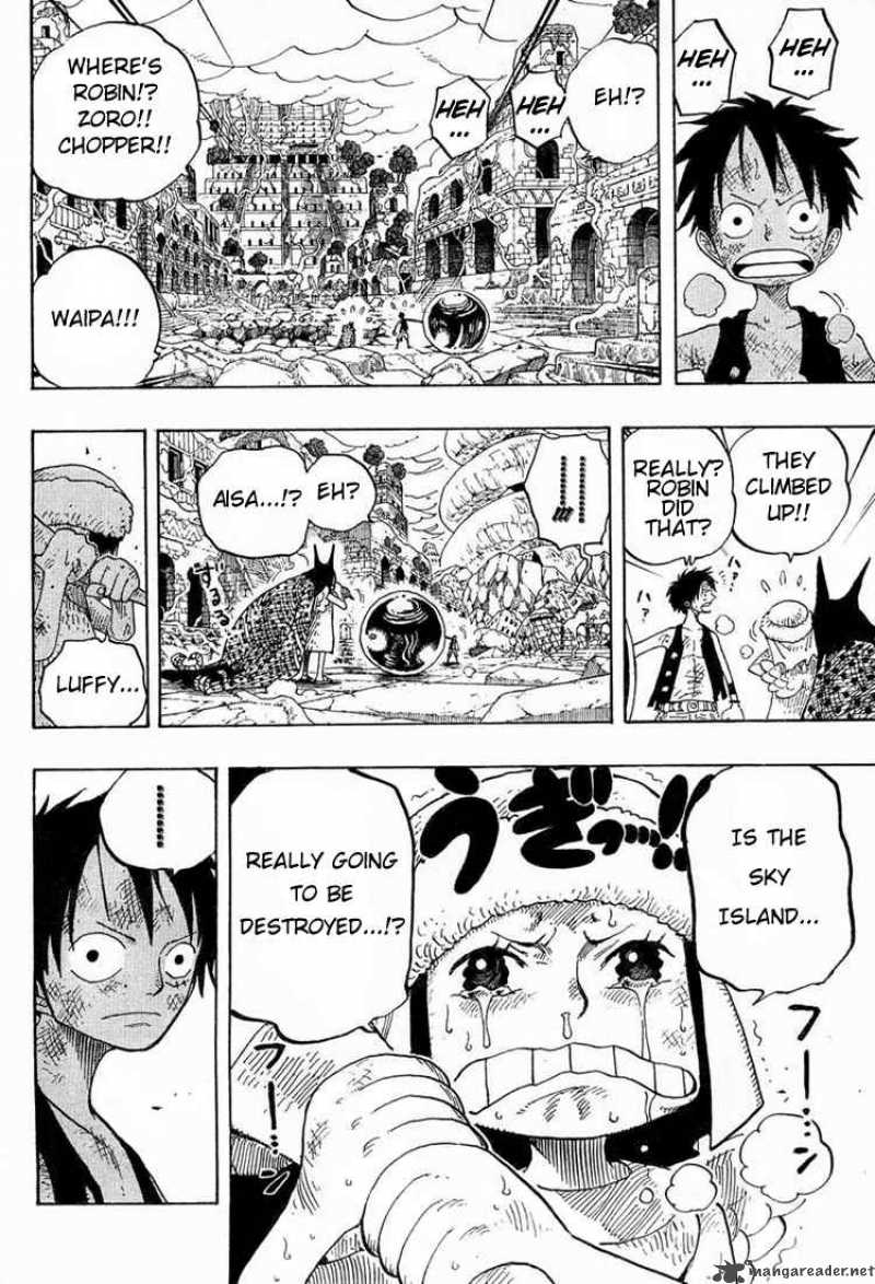 One Piece Chapter 285 page 8 - Chapter 285: Capriccio