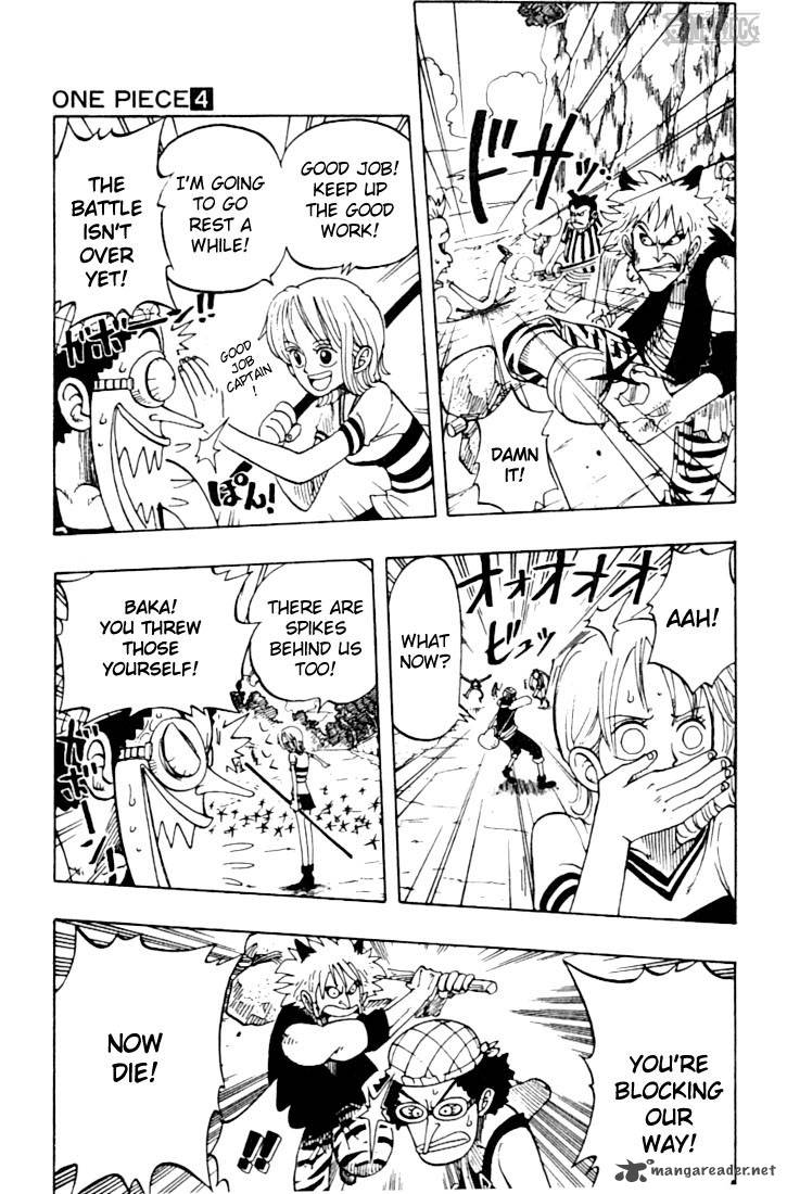 One Piece manga, chapter 29, page 14 of 26