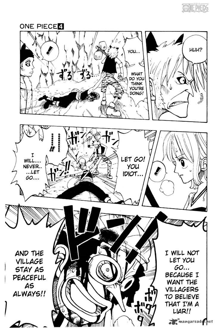 One Piece manga, chapter 29, page 16 of 26