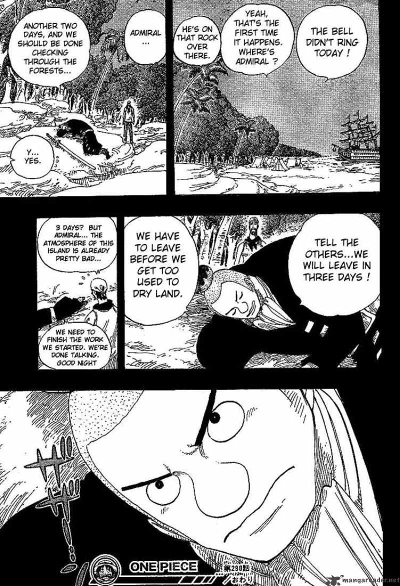 One Piece Chapter 290 page 18 - Chapter 290: The Light of Shandora