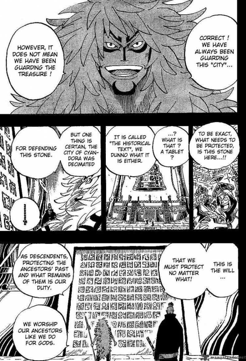 One Piece Chapter 290 page 8 - Chapter 290: The Light of Shandora