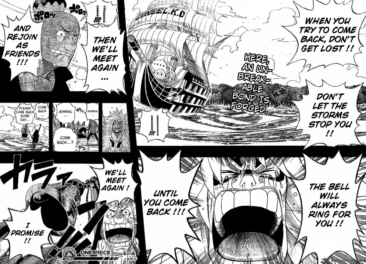 One Piece Chapter 291 page 18 - Chapter 291: I'm Right Here