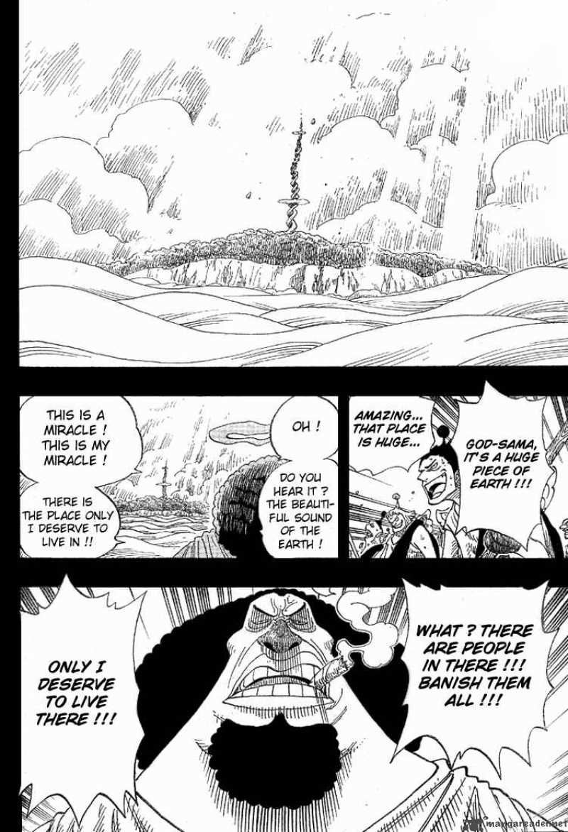 One Piece Chapter 292 page 15 - Chapter 292: To Meet, like the Half-Moon Hidden by Clouds