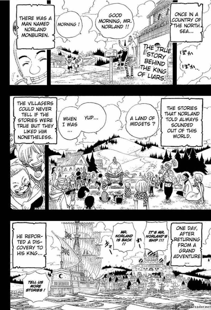 One Piece Chapter 292 page 2 - Chapter 292: To Meet, like the Half-Moon Hidden by Clouds