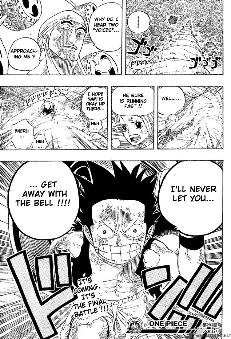 One Piece Chapter 293 page 17 - Chapter 293: Bolero