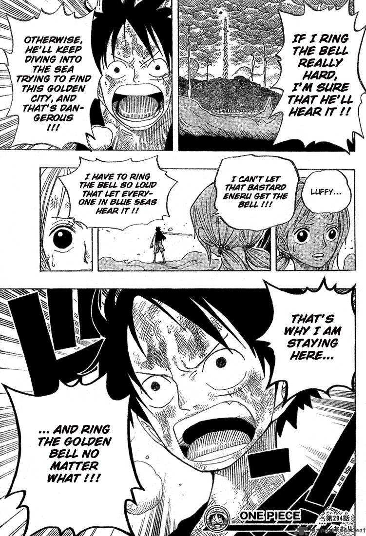 One Piece Chapter 294 page 18 - Chapter 294: Raigo