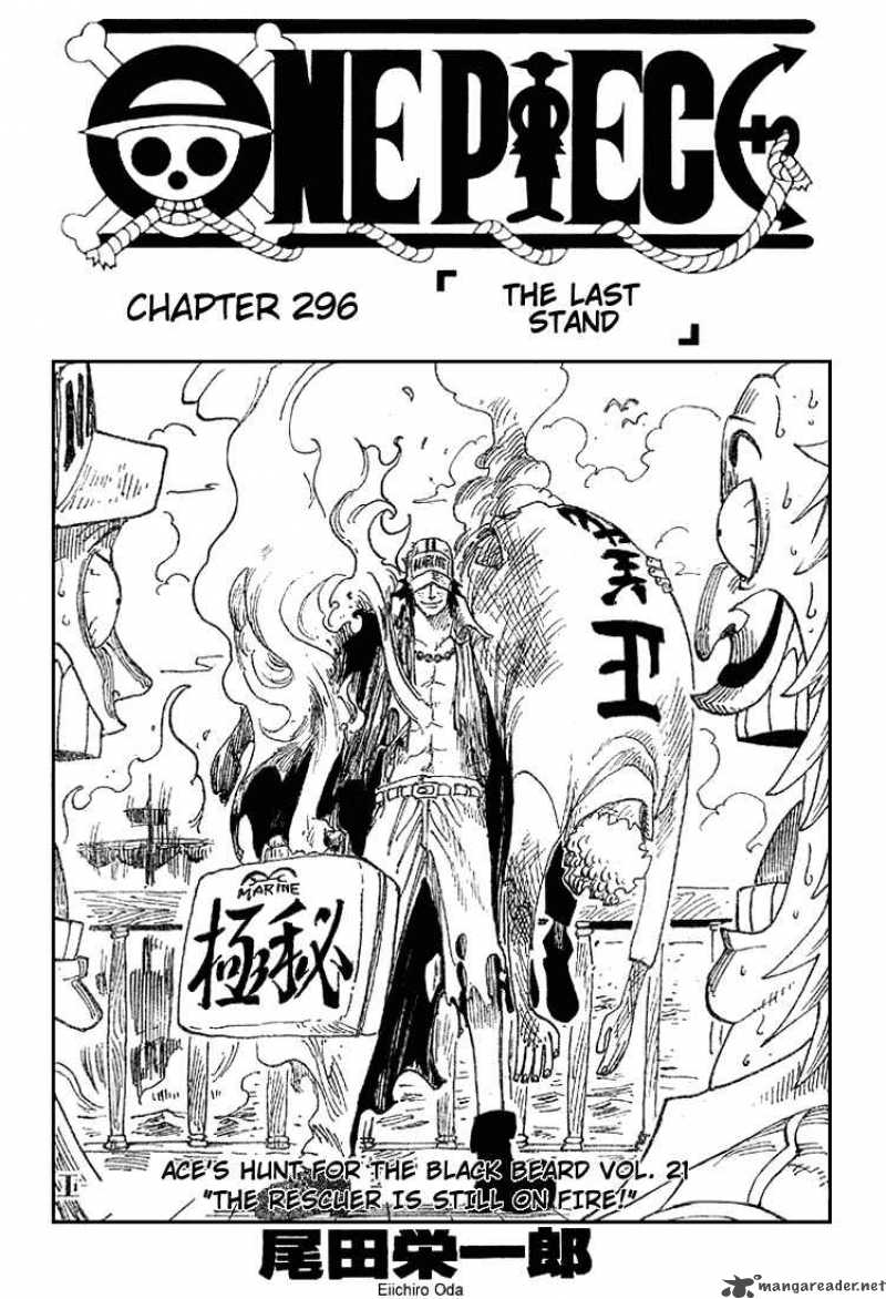 One Piece Chapter 296 page 1 - Chapter 296: High-Altitude Situation