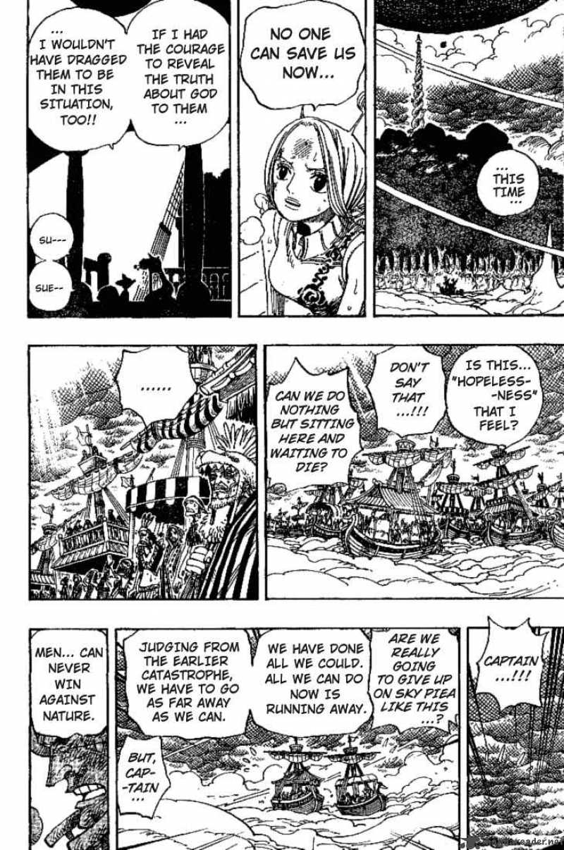 One Piece Chapter 296 page 10 - Chapter 296: High-Altitude Situation