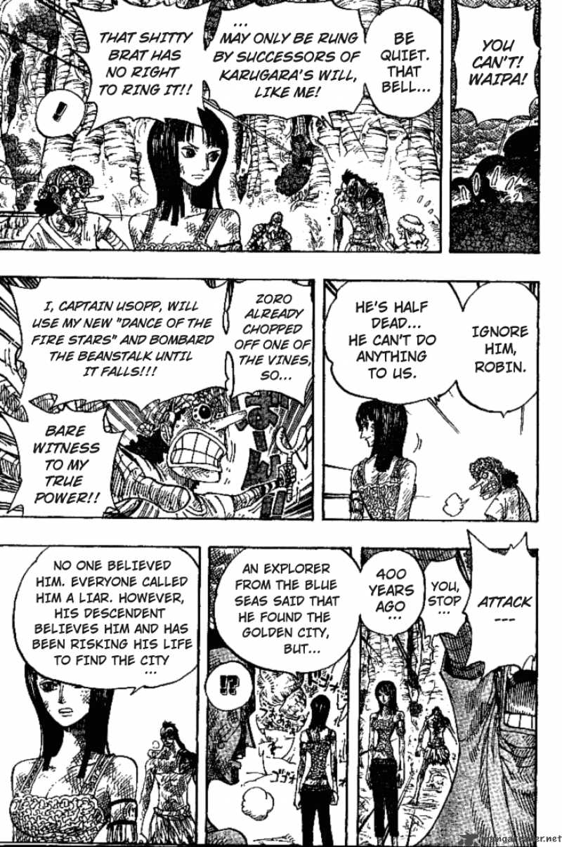 One Piece Chapter 296 page 11 - Chapter 296: High-Altitude Situation