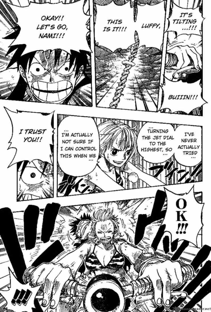 One Piece Chapter 296 page 17 - Chapter 296: High-Altitude Situation