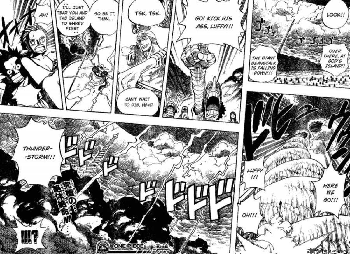 One Piece Chapter 296 page 18 - Chapter 296: High-Altitude Situation