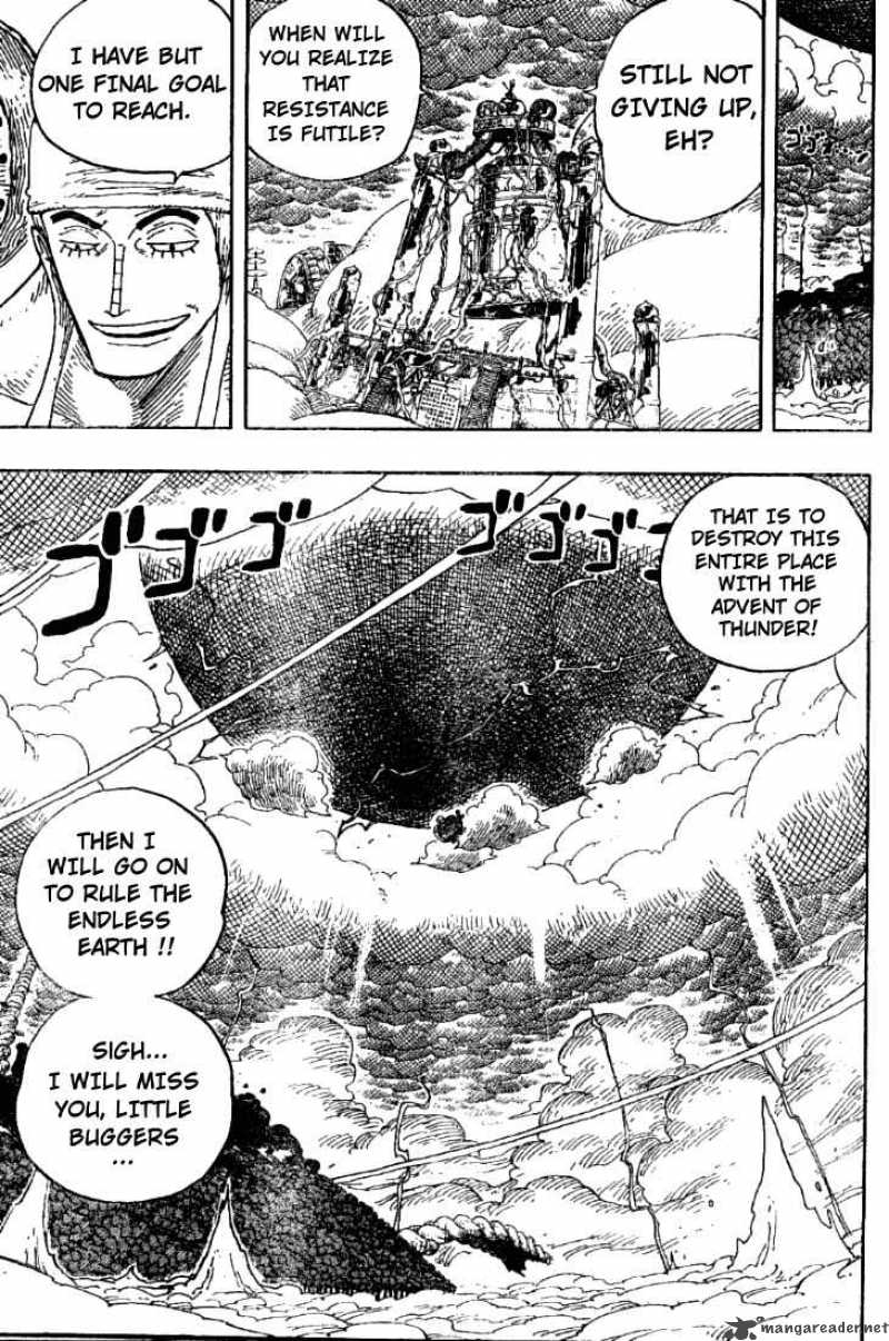 One Piece Chapter 296 page 3 - Chapter 296: High-Altitude Situation