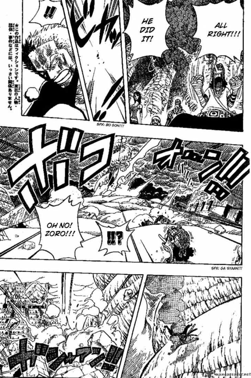 One Piece Chapter 296 page 5 - Chapter 296: High-Altitude Situation