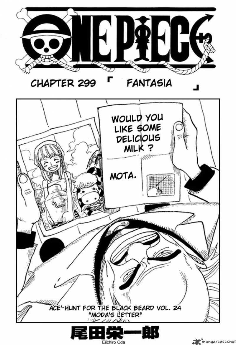 One Piece manga, chapter 299, page 2 of 20