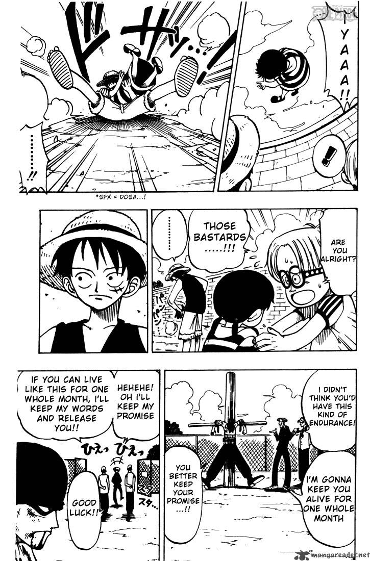 One Piece Chapter 3 page 15 - Chapter 3: Introducing Pirate Hunter Zoro