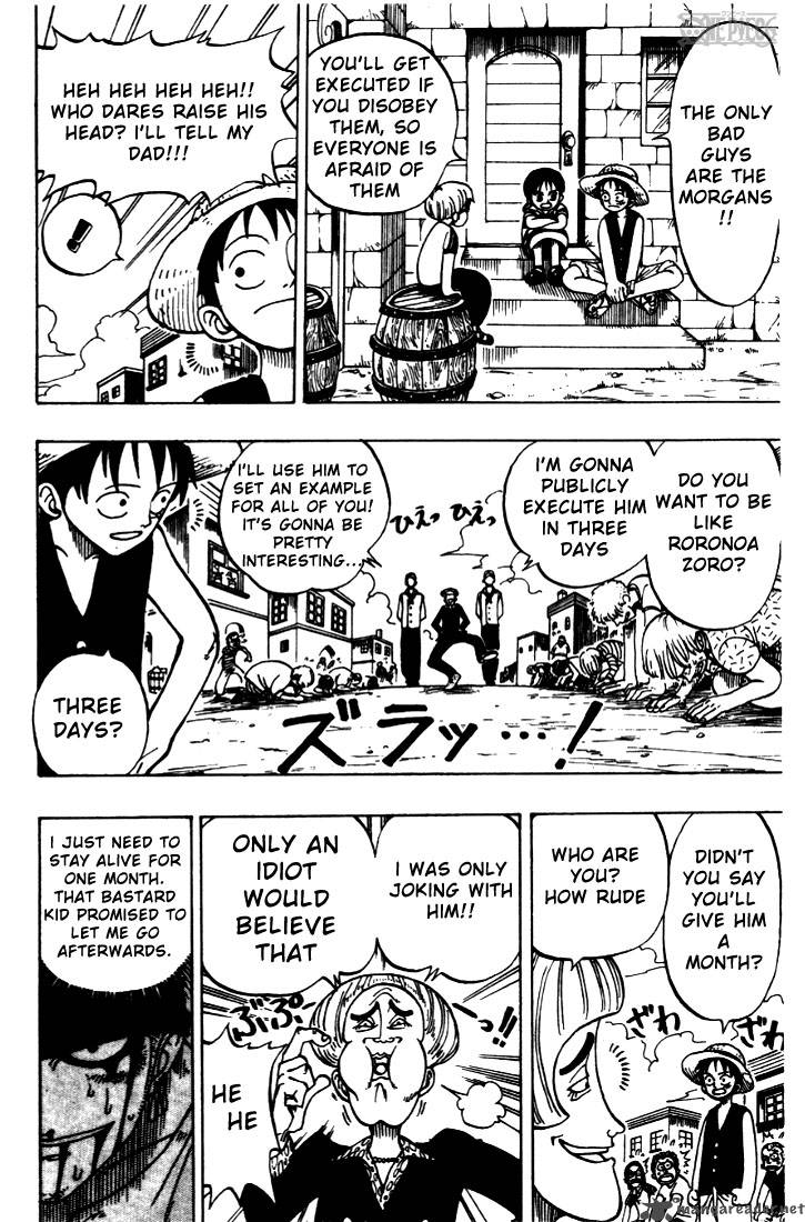 One Piece Chapter 3 page 20 - Chapter 3: Introducing Pirate Hunter Zoro