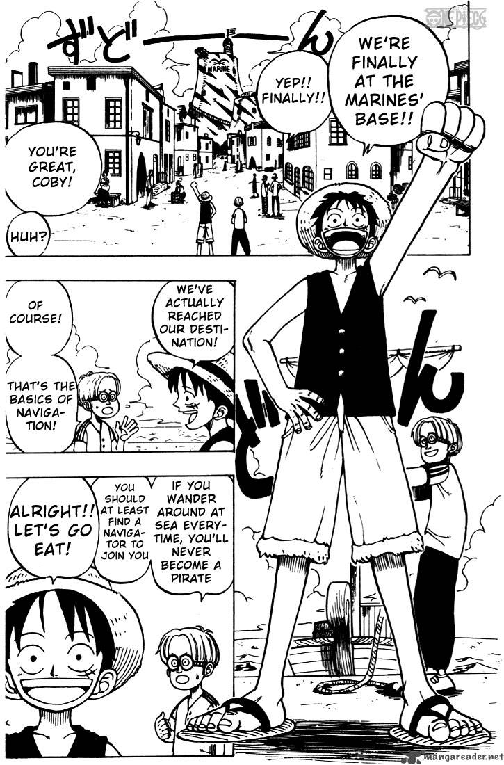 One Piece Chapter 3 page 3 - Chapter 3: Introducing Pirate Hunter Zoro