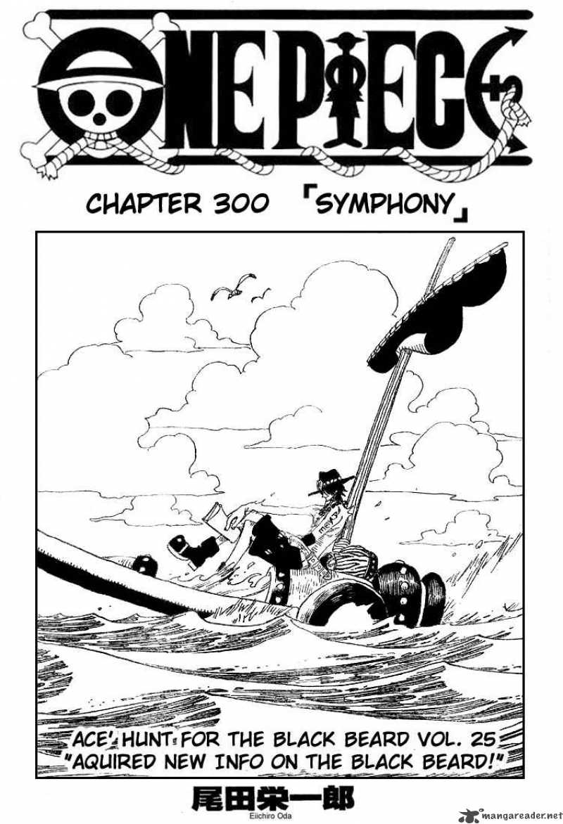 One Piece Chapter 300 page 1 - Chapter 300: Symphony