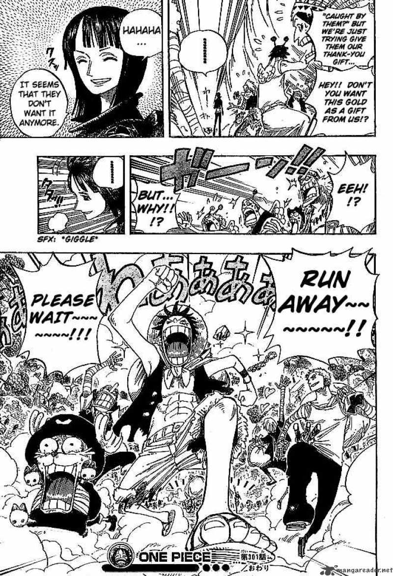 One Piece Chapter 301 page 19 - Chapter 301: I Was Here
