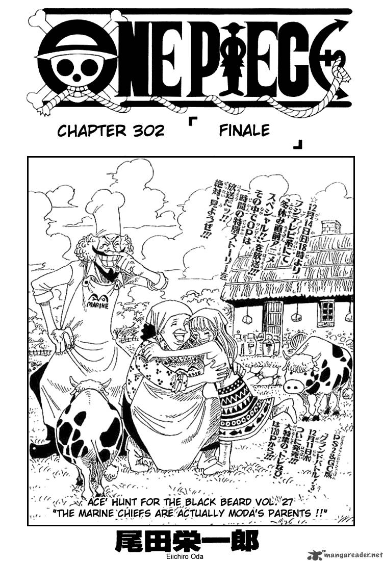 One Piece Chapter 302 page 1 - Chapter 302: Finale