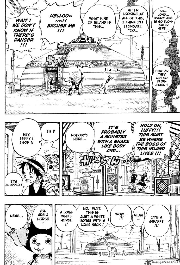 One Piece Chapter 304 page 14 - Chapter 304: Long Island Adventure