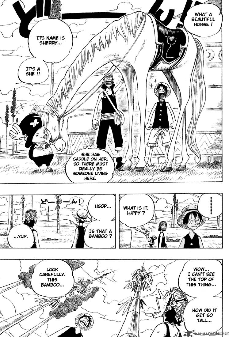 One Piece Chapter 304 page 15 - Chapter 304: Long Island Adventure