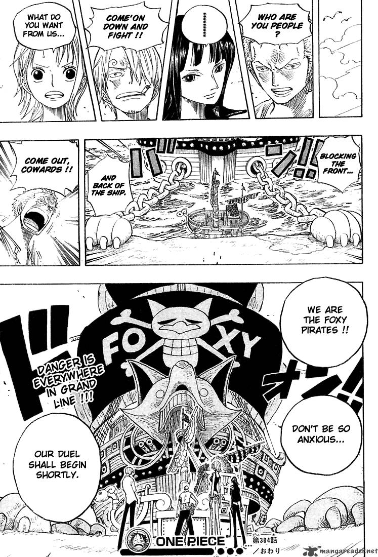 One Piece Chapter 304 page 19 - Chapter 304: Long Island Adventure