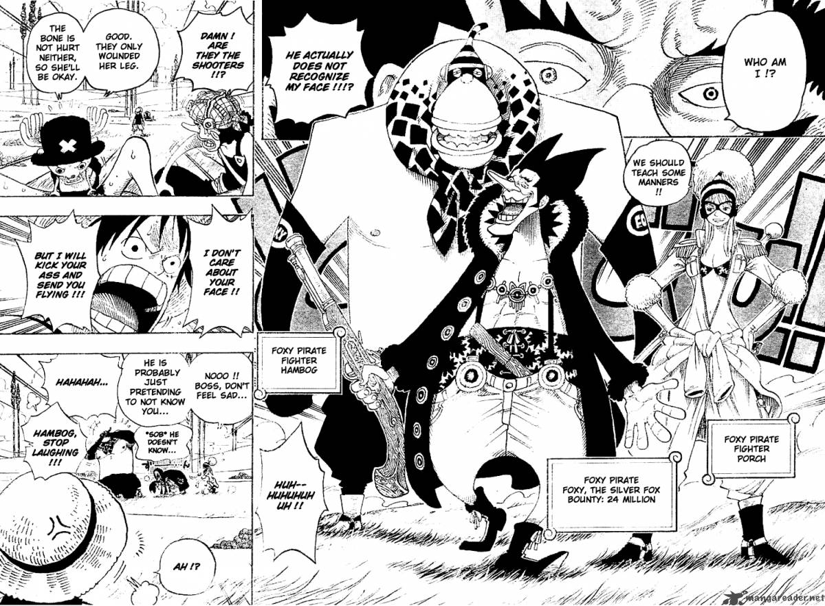 One Piece Chapter 305 page 16 - Chapter 305: Foxy the Silver Fox