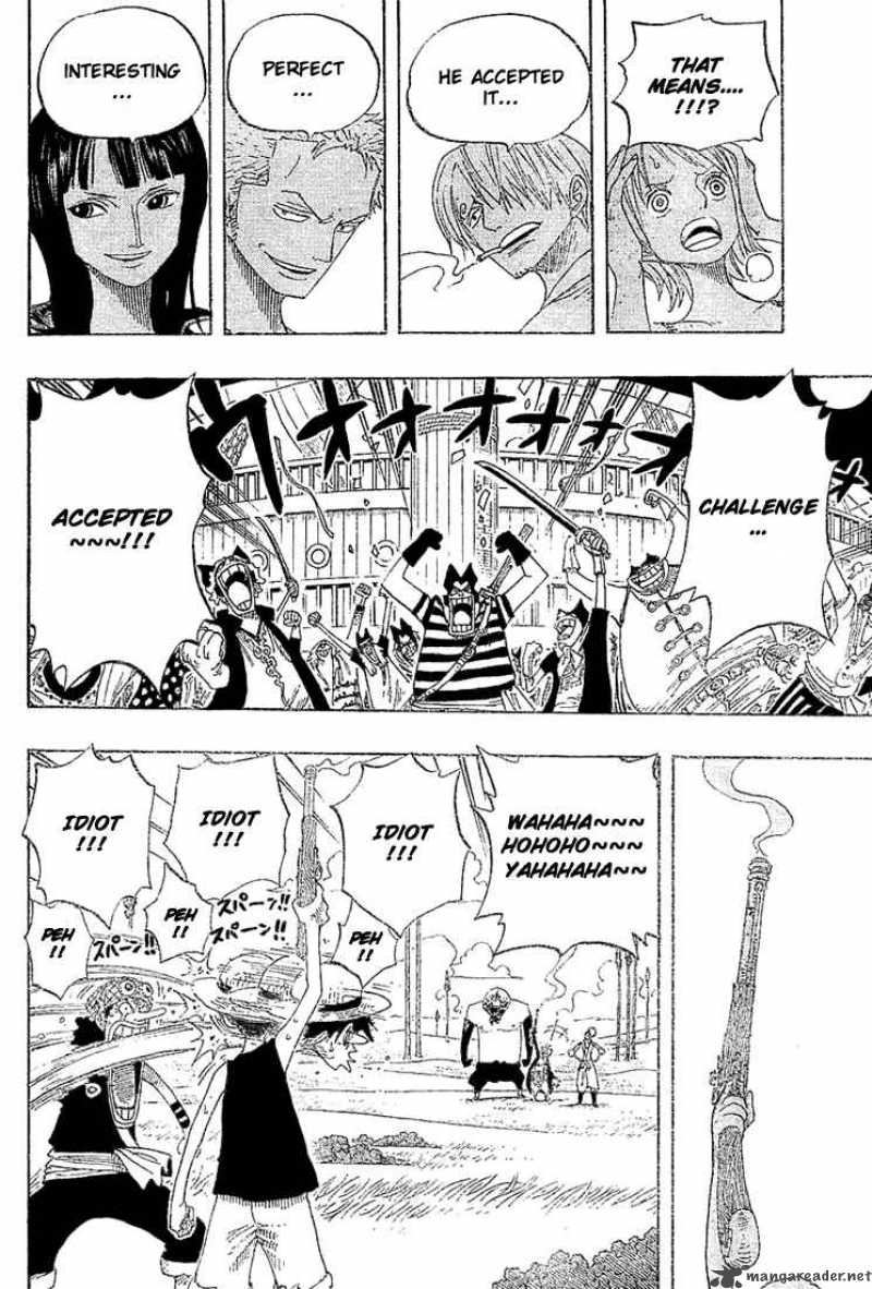 One Piece Chapter 306 page 10 - Chapter 306: Donut Race!!