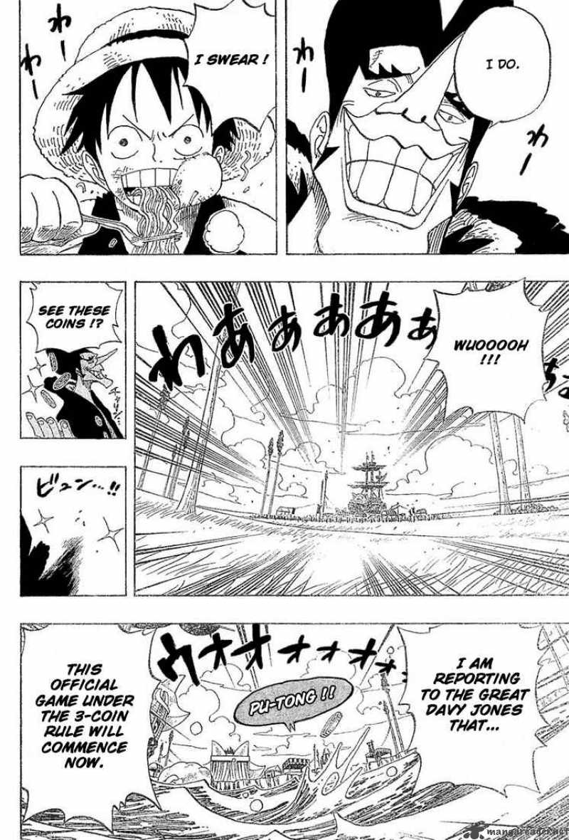 One Piece Chapter 306 page 14 - Chapter 306: Donut Race!!