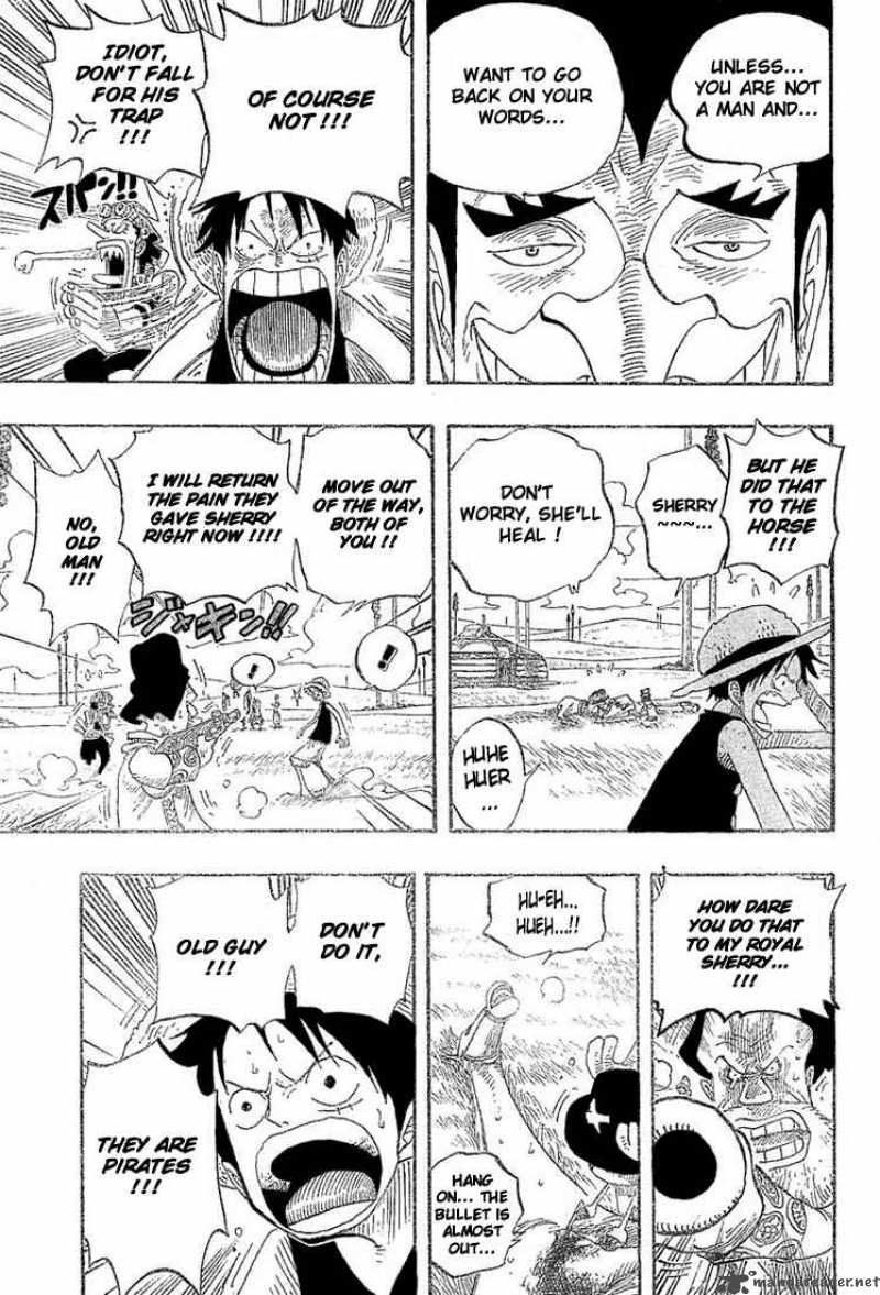 One Piece Chapter 306 page 3 - Chapter 306: Donut Race!!
