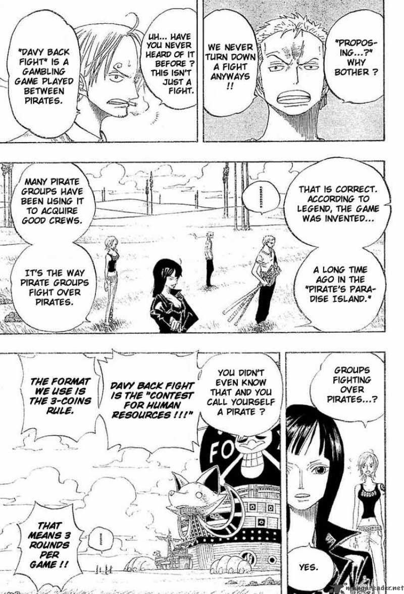 One Piece Chapter 306 page 5 - Chapter 306: Donut Race!!