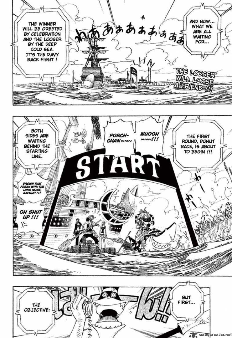 One Piece Chapter 307 page 2 - Chapter 307: Ready, Donuts!!