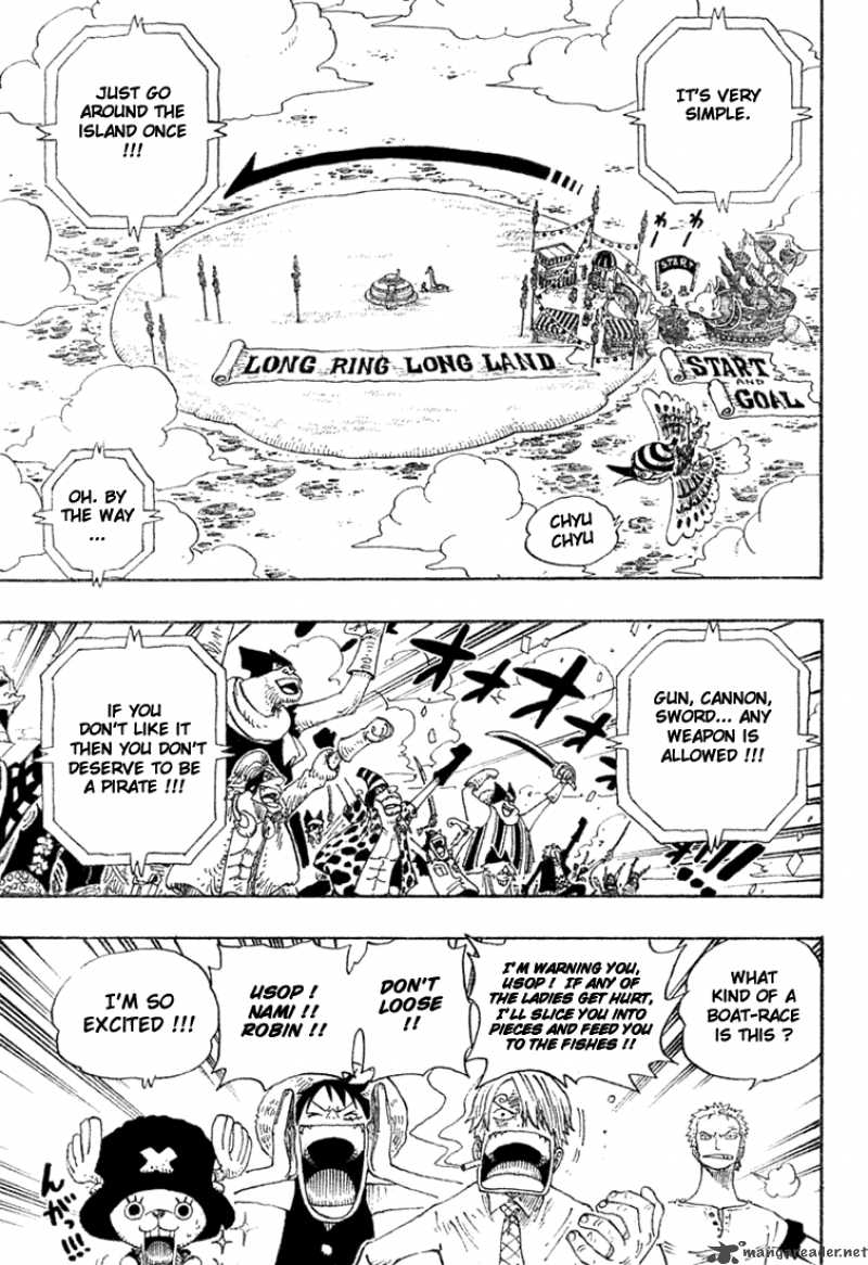 One Piece Chapter 307 page 3 - Chapter 307: Ready, Donuts!!