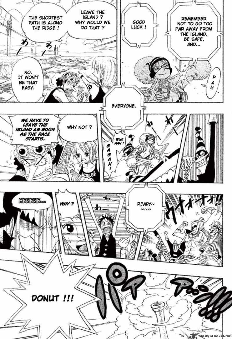 One Piece Chapter 307 page 5 - Chapter 307: Ready, Donuts!!