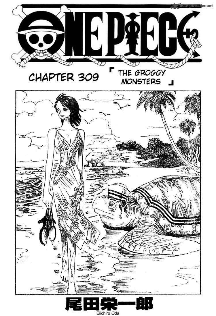 One Piece Chapter 309 page 1 - Chapter 309: Groggy Monsters
