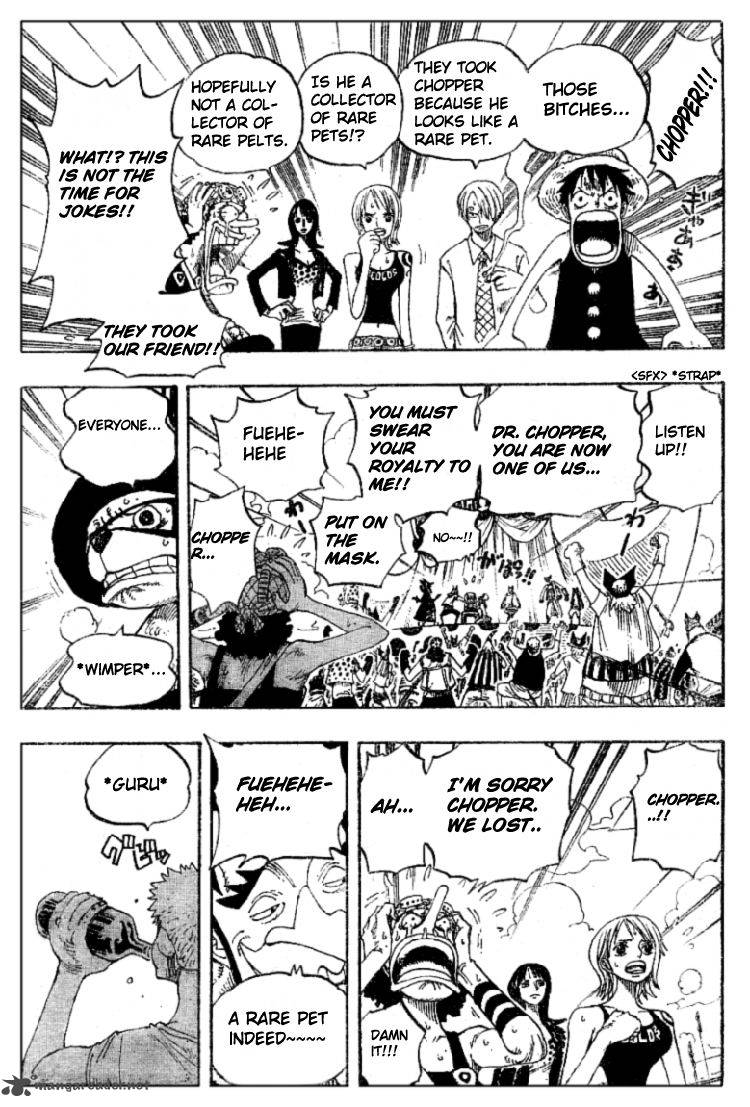 One Piece Chapter 309 page 10 - Chapter 309: Groggy Monsters