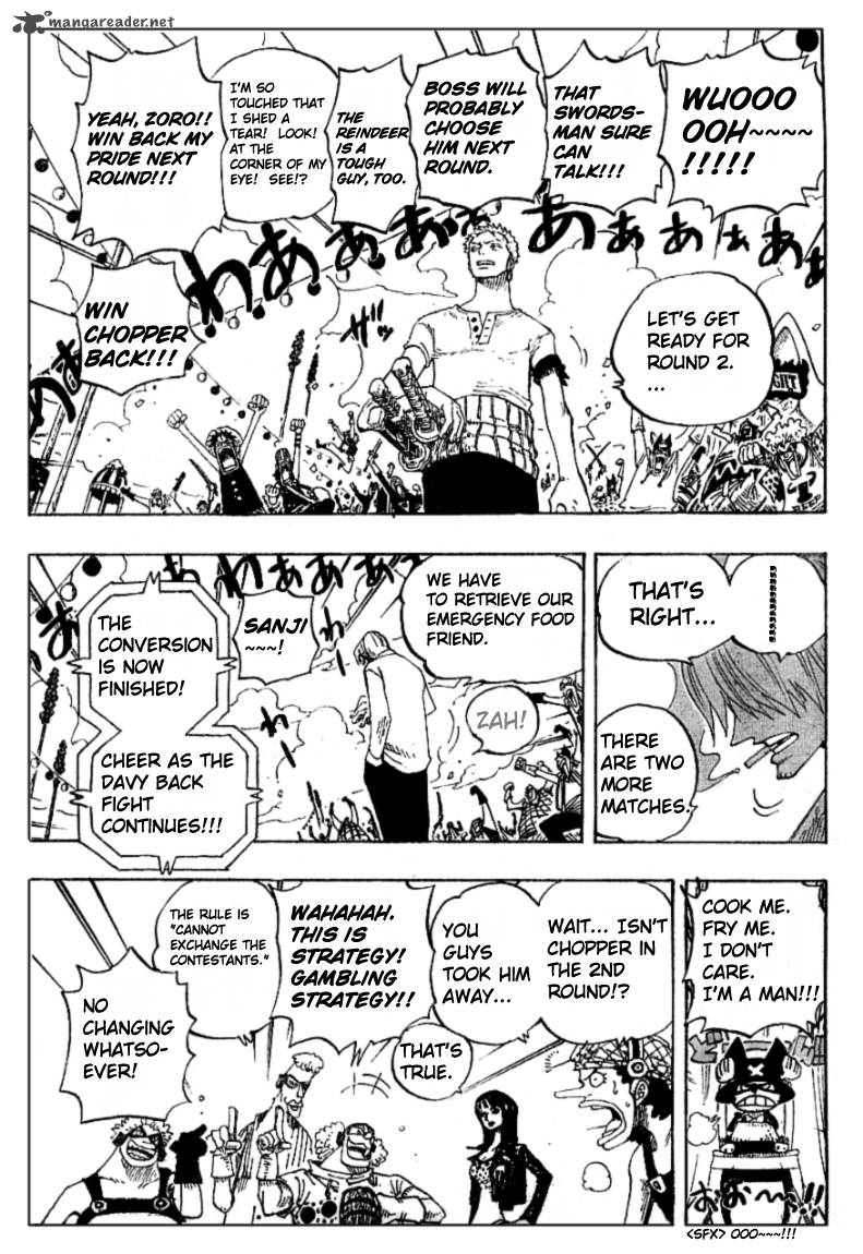 One Piece Chapter 309 page 14 - Chapter 309: Groggy Monsters