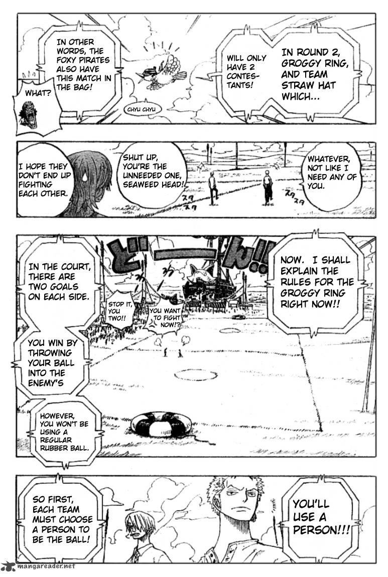 One Piece Chapter 309 page 15 - Chapter 309: Groggy Monsters