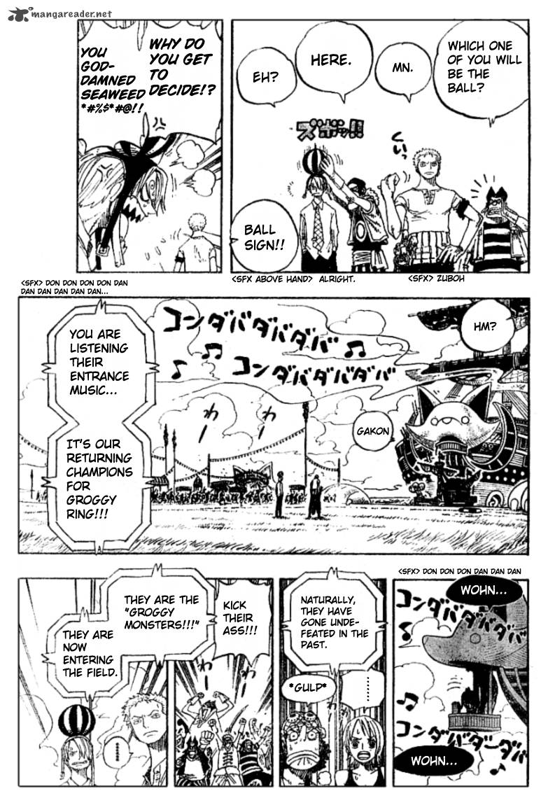 One Piece Chapter 309 page 16 - Chapter 309: Groggy Monsters