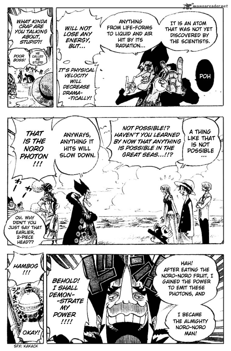 One Piece Chapter 309 page 5 - Chapter 309: Groggy Monsters